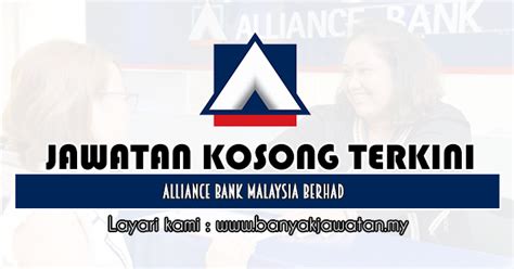 Telekom malaysia berhad (including streamyx). Jawatan Kosong di Alliance Bank Malaysia Berhad - 30 ...
