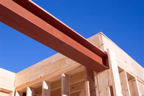 Steel Beam And House Construction Stock Photo Download Image Now Istock