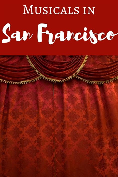 San Francisco Musicals 2017 And 2018 Calendar
