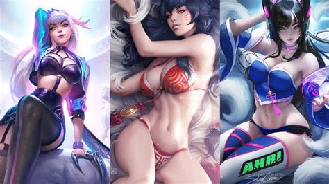 Top Sexy Girl Mlbb Mobile Legends Hot Arts 🔥 Youtube