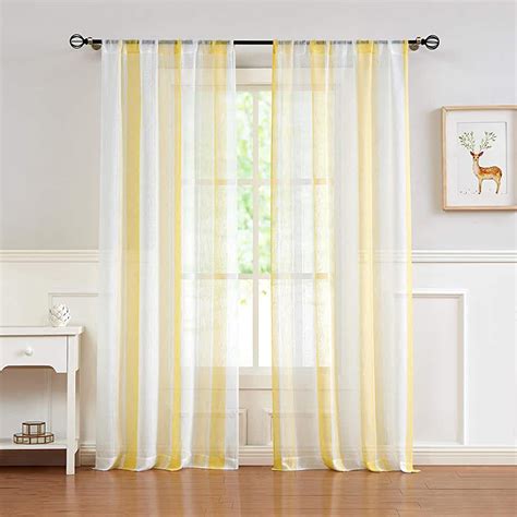 72 Inch Long Sheer Curtains