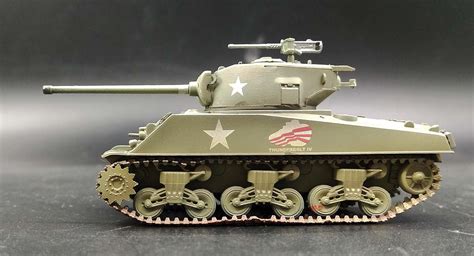 Wwii Us M4a376w Sherman Tank 37th Bat 4th Armored Div 172 Tank Easy