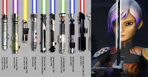 All 27 Different Types Of Lightsabers That Have Appeared In Star Wars