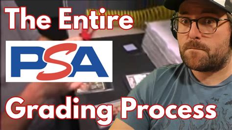 Rare Footage Of The Entire Psa Trading Card Grading Process Youtube
