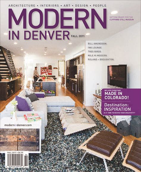 Modern In Denver 14 Magazine Design Modern Design Modern