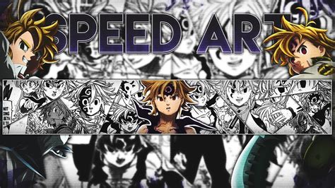 Explore 2048x1152 wallpaper for youtube on wallpapersafari | find more items about 2048x1152 wallpaper background hd, 2048x1152 anime wallpaper, 2048x1152 gaming wallpaper. SPEED ART Bannière "Scan manga" Meliodas! - YouTube