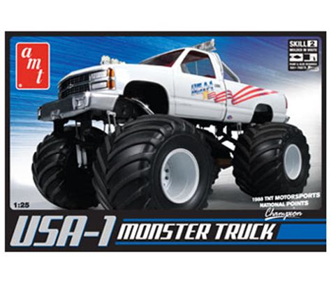 Amt 632 125 Usa 1 4×4 Monster Truck Plastic Model Kit