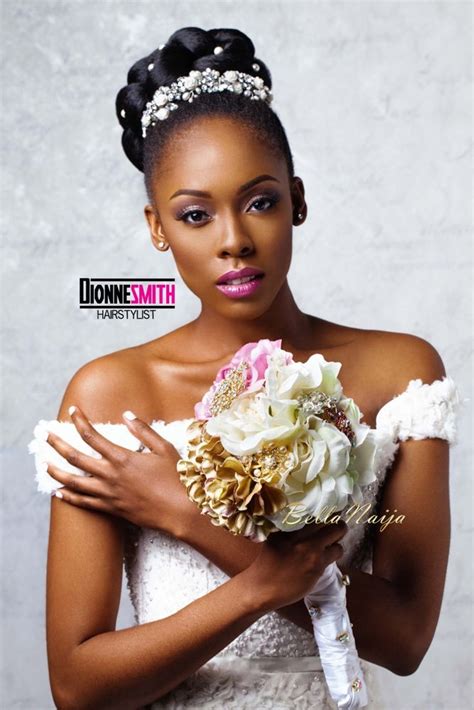 Bn Bridal Beauty Regal Natural Wedding Hair Looks By Dionne Smith Bride Hairstyles Natural