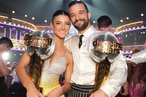 Charli D Amelio And Mark Ballas Shell Shocked After Winning Dwts