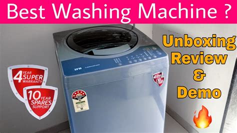 Ifb Top Load Fully Automatic Washing Machine Demo Unboxing And Review