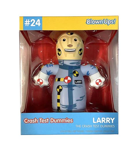 Crash Test Dummies Blownups Larry Collectible Art Figure Visiontoys