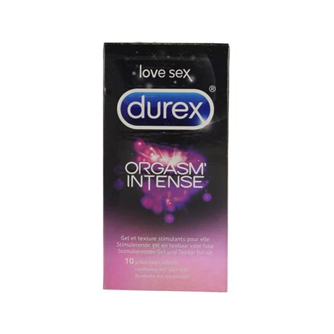 Durex Orgasm Intense Preservatifs Pr Servatifs Pharmacodel