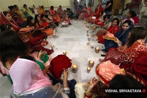 In Pictures Glimpses Of Karwa Chauth Celebrations In India Lifestyle