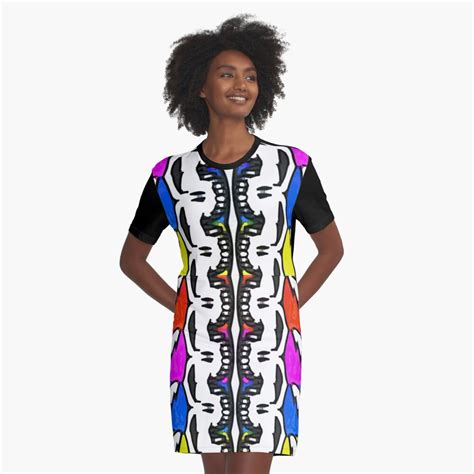 Zip Your Face Graphic T Shirt Dress For Sale By Grokkow Redbubble