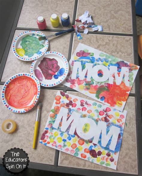 Easy Mothers Day Craft The Educators Spin On It
