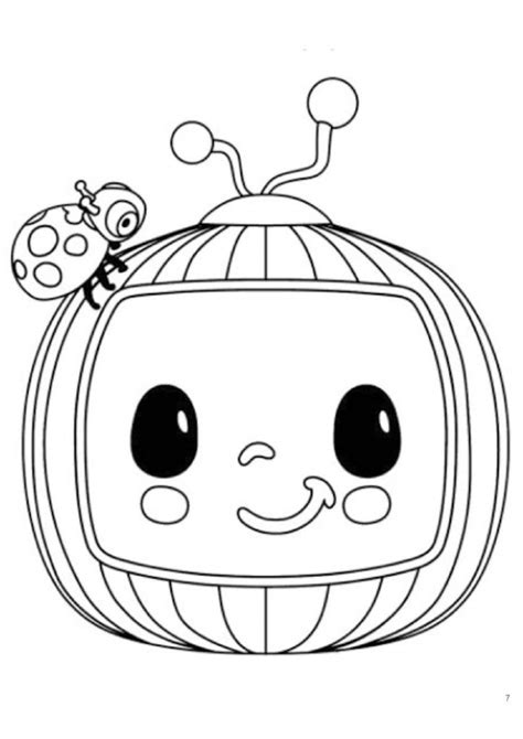 Cocomelon Coloring And Activity Templates Etsy