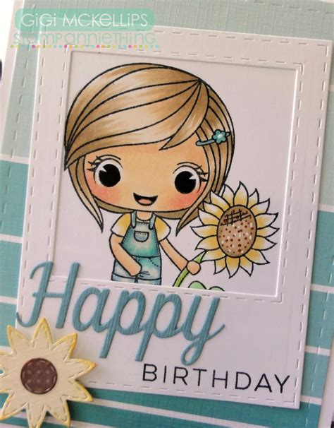 The Cricut Bug Happy Birthday Frame Card