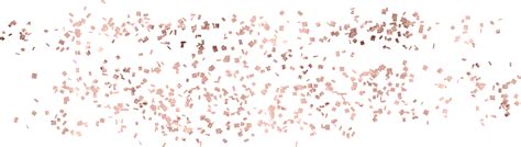 High Resolution Rose Gold Transparent High Resolution Gold Confetti Png