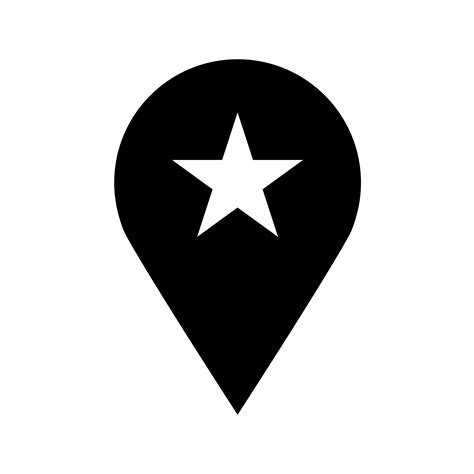 Geo Location Pin Vector Icon 552527 Vector Art At Vecteezy