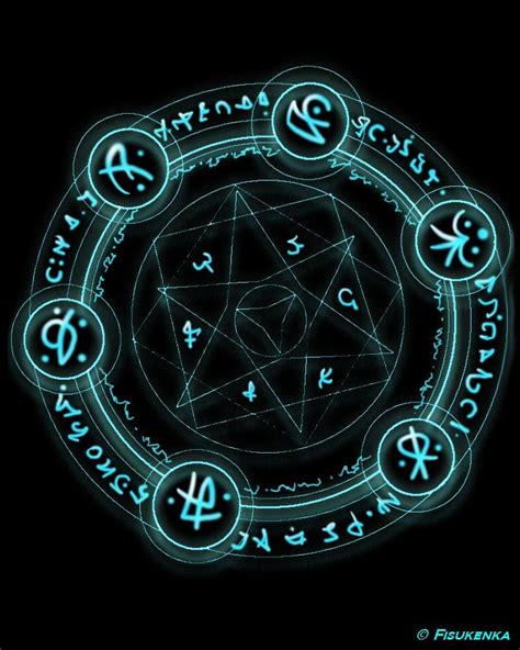 Magick Circle Magic Symbols Magic Circle Summoning Circle