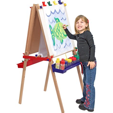 Melissa And Doug Deluxe Wooden Standing Art Easel Christies Office Plus