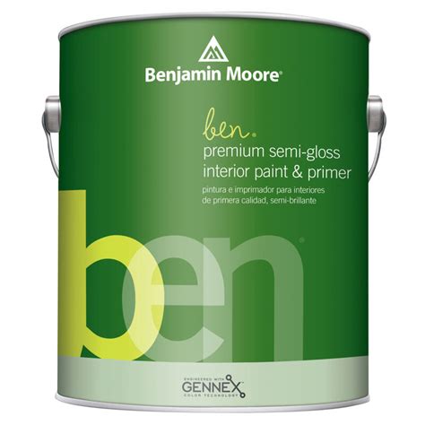 Benjamin Moore Ben Semi Gloss Base 4 Acrylic Latex Paint Indoor 1 Gal