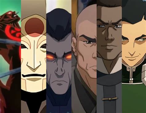 Top 6 Legend Of Korra Villains Column From The Editor Inreview