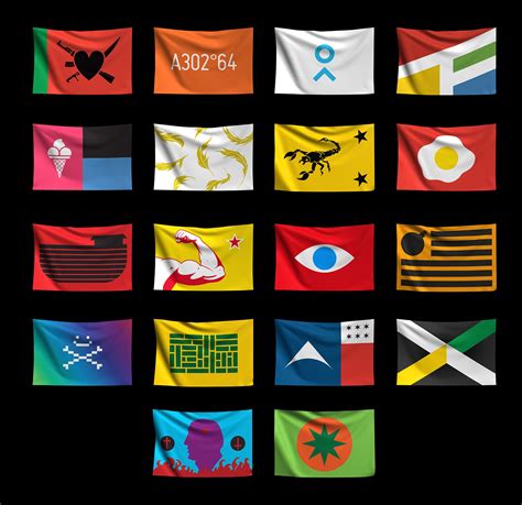 Flags From Possible On Behance Flag Design E Design Book Design