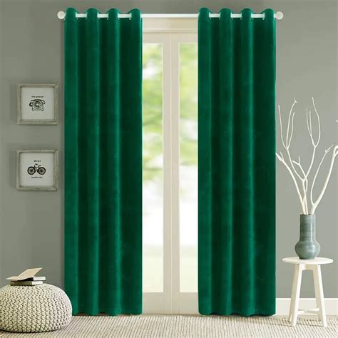 Modern Solid Velvet Blackout Curtains For Living Room Bedroom Soft