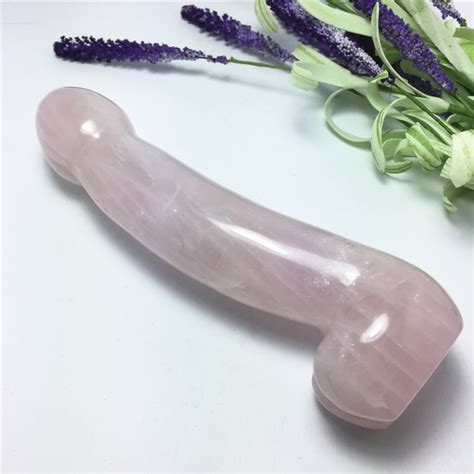 natural crystal massage wand yoni wand for health healing crystal in stones from home and garden