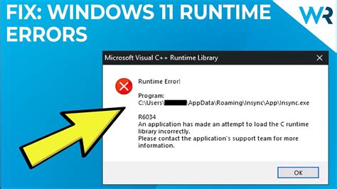 Getting A Runtime Error In Windows Fix It Now