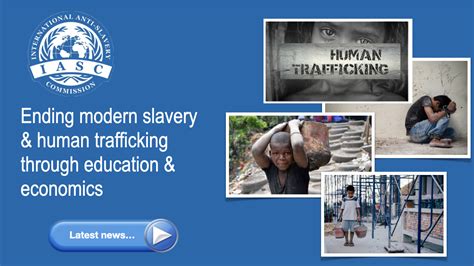 Finding The Economic End To Modern Slavery And Human Trafficking