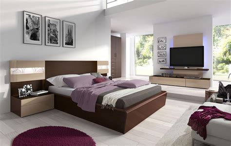 Contemporary Bedroom Set Maya Modern Bedrooms Bedroom Furniture On