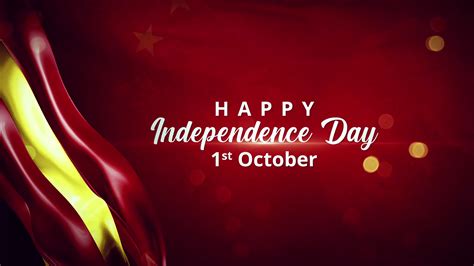 China Independence Day 1st Of October Stock Motion Graphics Sbv