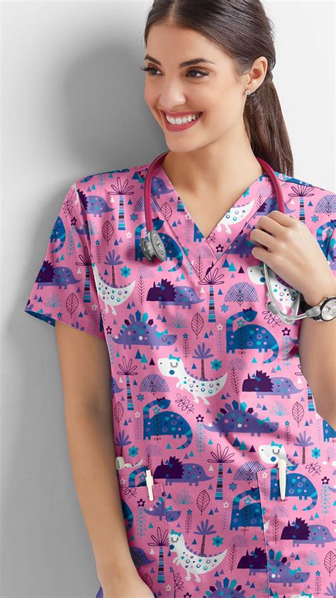 Prepared To Impress In Prints Medical Scrubs Outfit Medical Scrubs Fashion Nursing Clothes