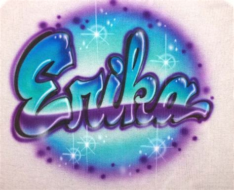Single Name And Graffiti Styles For Your Airbrushed Shirt