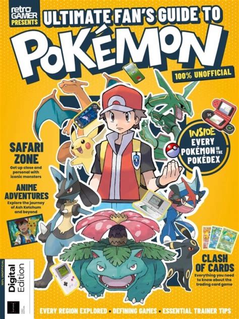 Retro Gamer Presents Ultimate Fans Guide To Pokemon 1st Edition