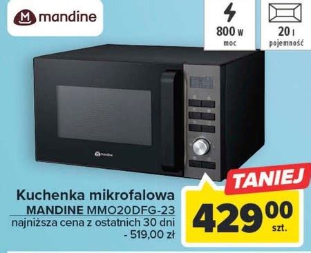 Kuchenka Mikrofalowa Mandine Promocja Carrefour Ding Pl