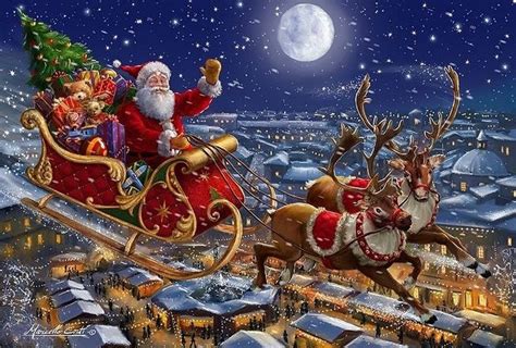 I Love Reindeer And Santas Sleigh Ride On Christmas Eve 🎅🏻 ️ Do You Know The Names Of All