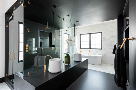Https://tommynaija.com/home Design/black And White Bathroom Interior Design
