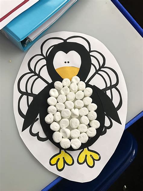 Turkey disguise project for kindergarten; penguin turkey disguise