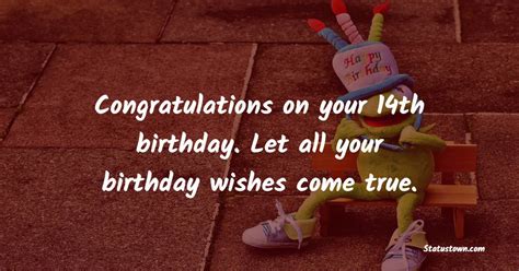 60 Best 14th Birthday Messages Wishes Status And Images In May 2022