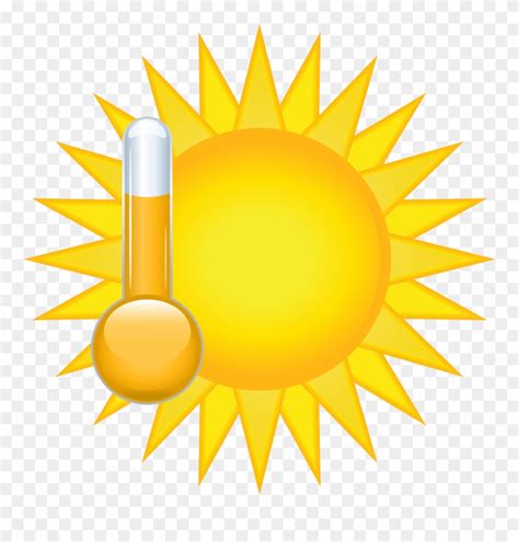 Sunny Weather Icon Png Clip Art Transparent Png 249212 Pinclipart