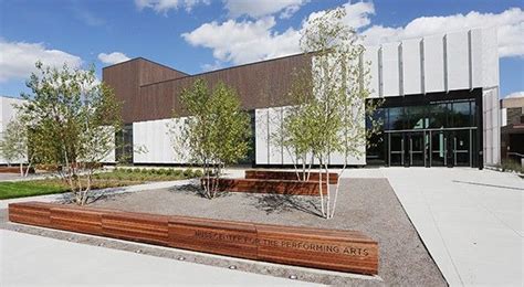 Hga Completes The Sleek New Huss Center For The Arts On The Campus Of