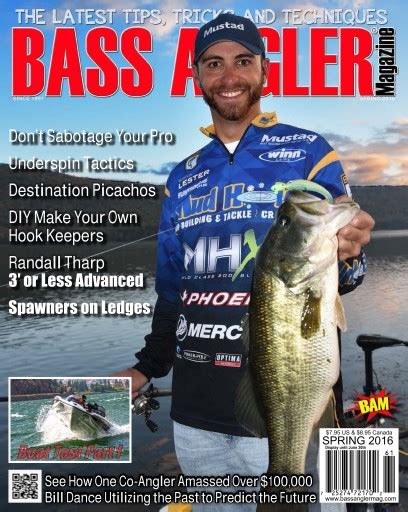 Bass Fishing Magazine Bass Angler Magazine Volume 22 Issue 1