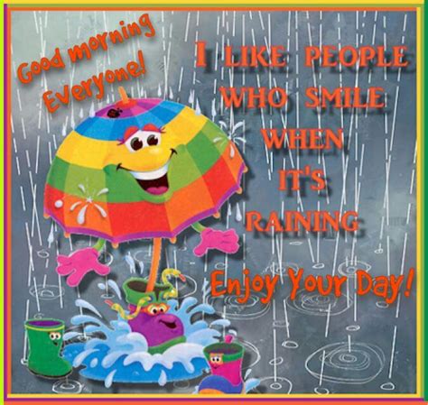 Happy Wednesday Rainy Sunday Morning Greetings