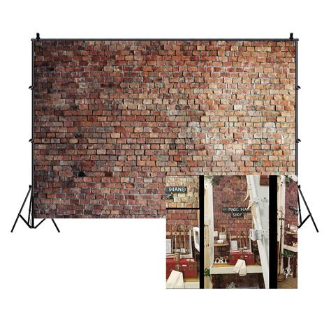 Buy Lfeey 12x8ft Vintage Red Brick Wall Backdrop For Photoshoot Old