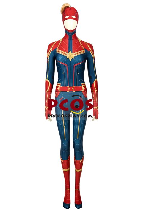 Captain Marvel Carol Danvers Cosplay Costume Mp005431 Best Profession