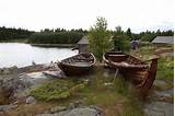Pictures of Old Wooden Row Boat