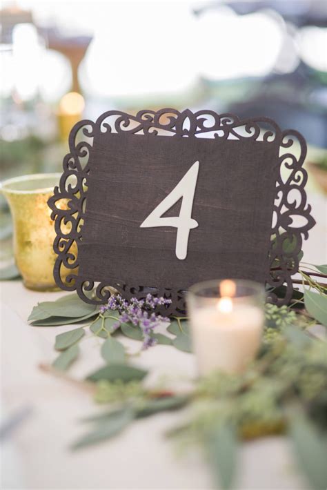 Set Of 27 Rustic Wedding Table Numbers Wooden Table Numbers